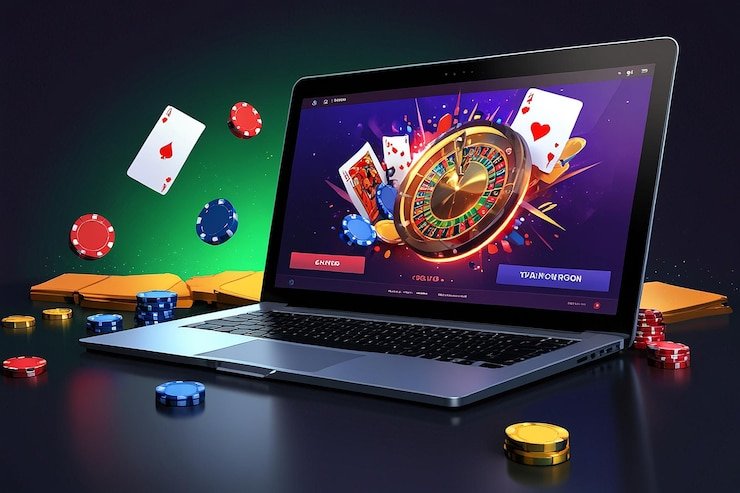 Pengguna memeriksa detail akun sebelum deposit